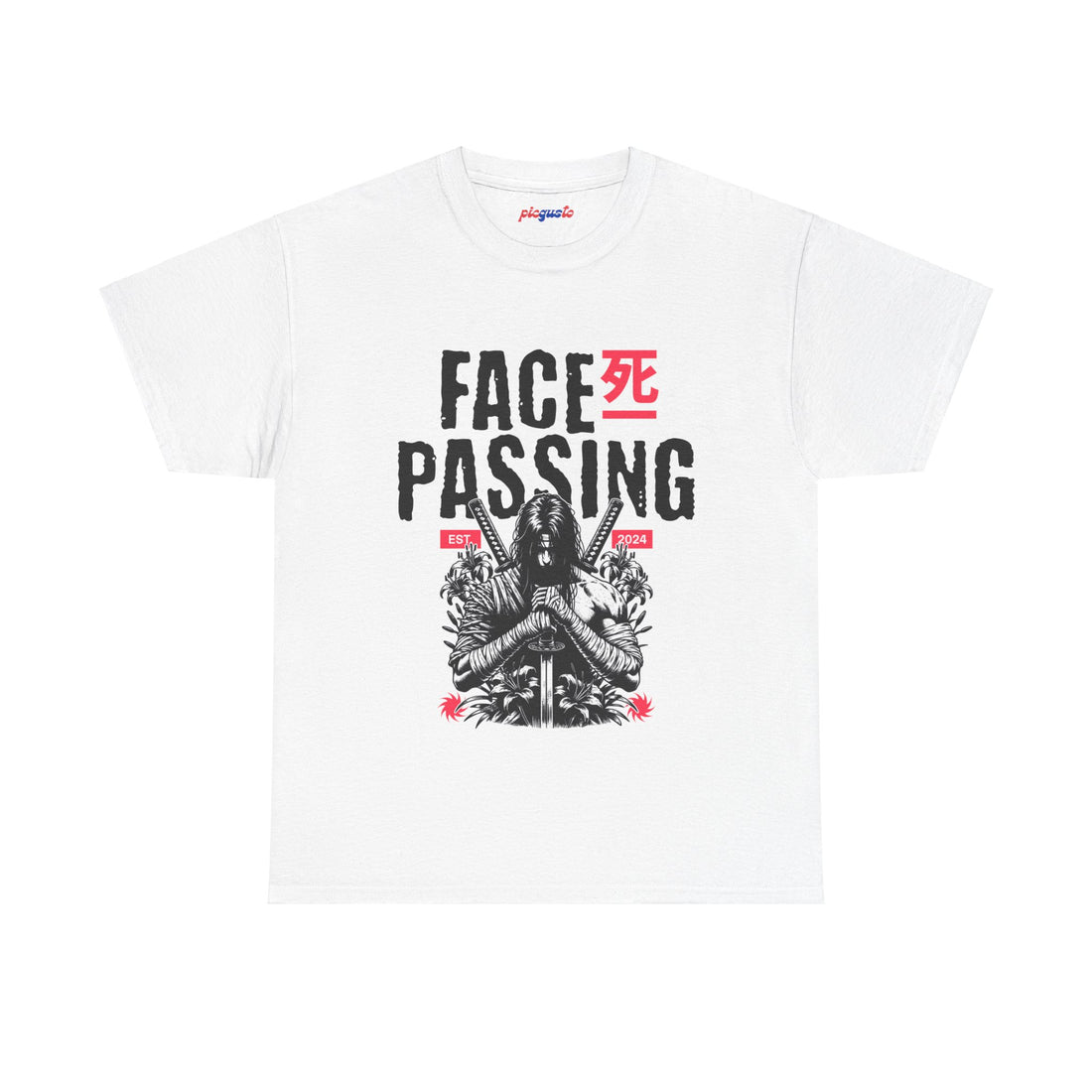 Face Passing Tee – Embrace the Warrior's Resolve! S4