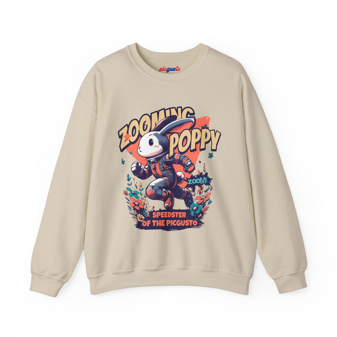 Zooming Poppy Tee – Fast, Cute, and Ready to Race! G5